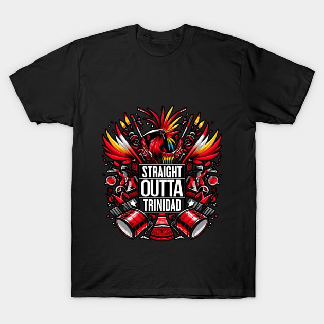 Straight Outta Trinidad T-Shirt by Straight Outta Styles